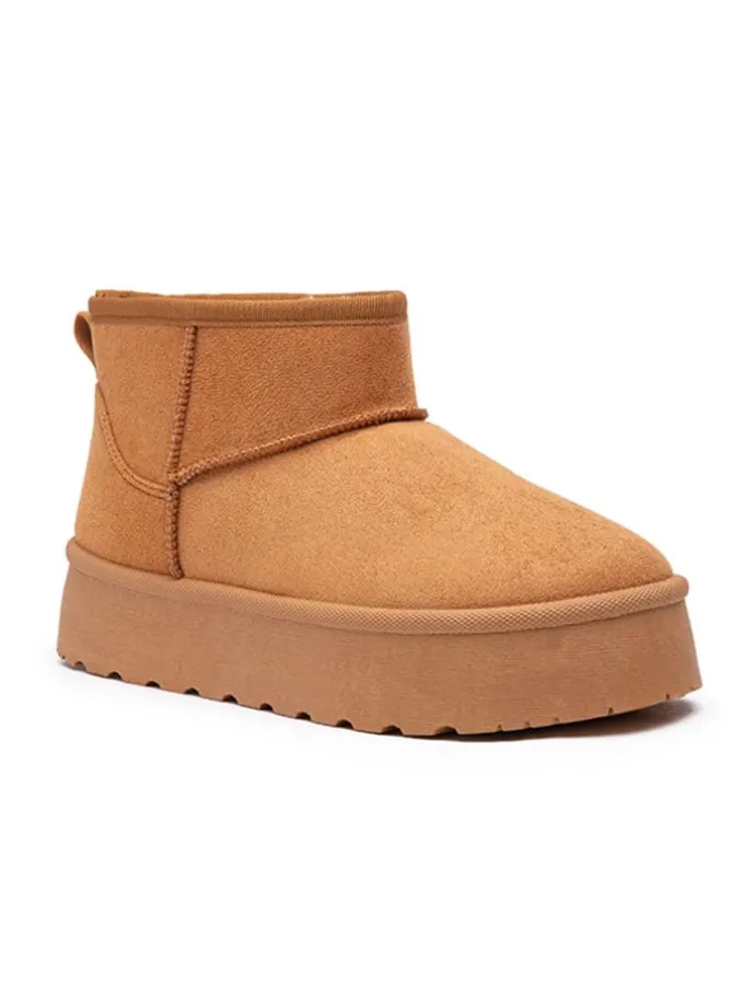 Winterboots in Hellbraun