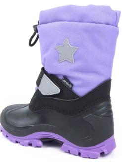 Winterboots in Lila