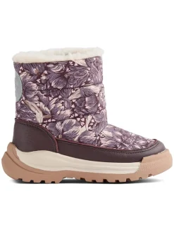 Winterboots in Lila