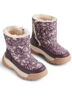 Winterboots in Lila