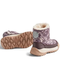 Winterboots in Lila