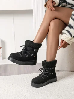 Winterboots in Schwarz
