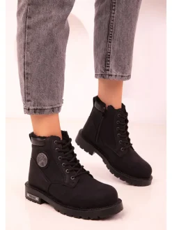 Winterboots in Schwarz