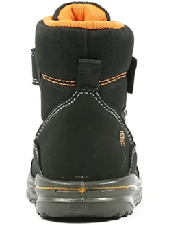 Winterboots in Schwarz/ Orange