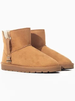 Winterboots "Kabia" in Hellbraun