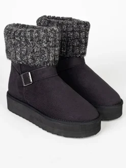 Winterboots "Kylie" in Schwarz