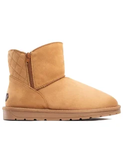 Winterboots "Lena" in Hellbraun