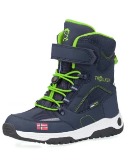 Winterboots "Lofoten XT" in Dunkelblau/ Hellgrün