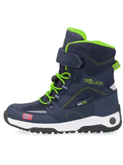 Winterboots "Lofoten XT" in Dunkelblau/ Hellgrün