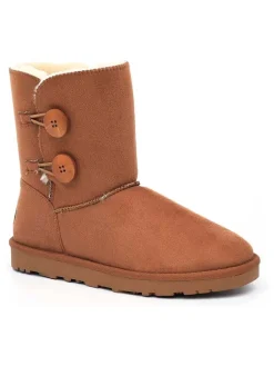 Winterboots "Lola" in Hellbraun