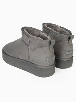 Winterboots "Milli" in Hellgrau