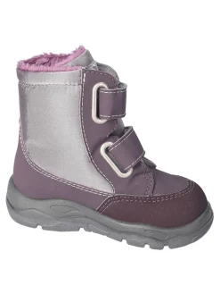 Winterboots "Nane-S" in Grau/ Pflaume