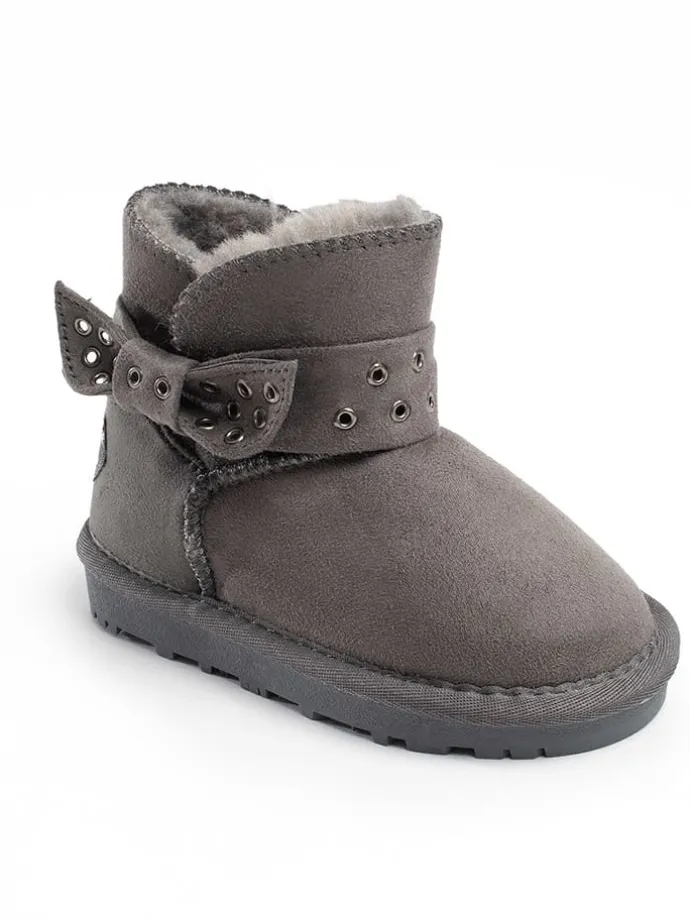 Winterboots "Picoli" in Hellgrau