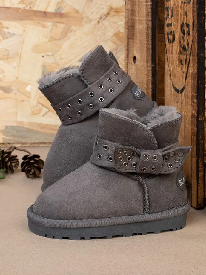 Winterboots "Picoli" in Hellgrau