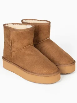 Winterboots "Princesse" in Hellbraun