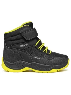 Winterboots "Sentiero" in Schwarz/ Gelb