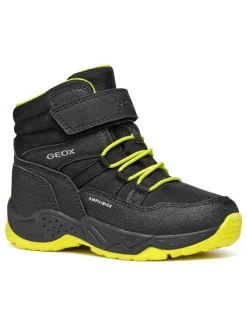 Winterboots "Sentiero" in Schwarz/ Gelb