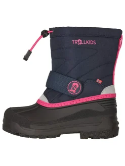 Winterboots "Telemark Winter Boots PRO" in Dunkelblau/ Pink