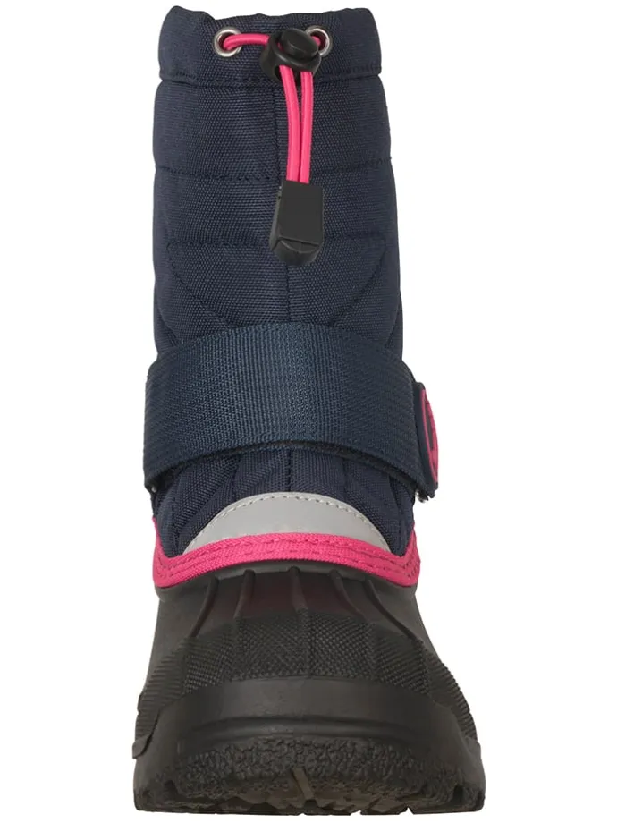 Winterboots "Telemark Winter Boots PRO" in Dunkelblau/ Pink