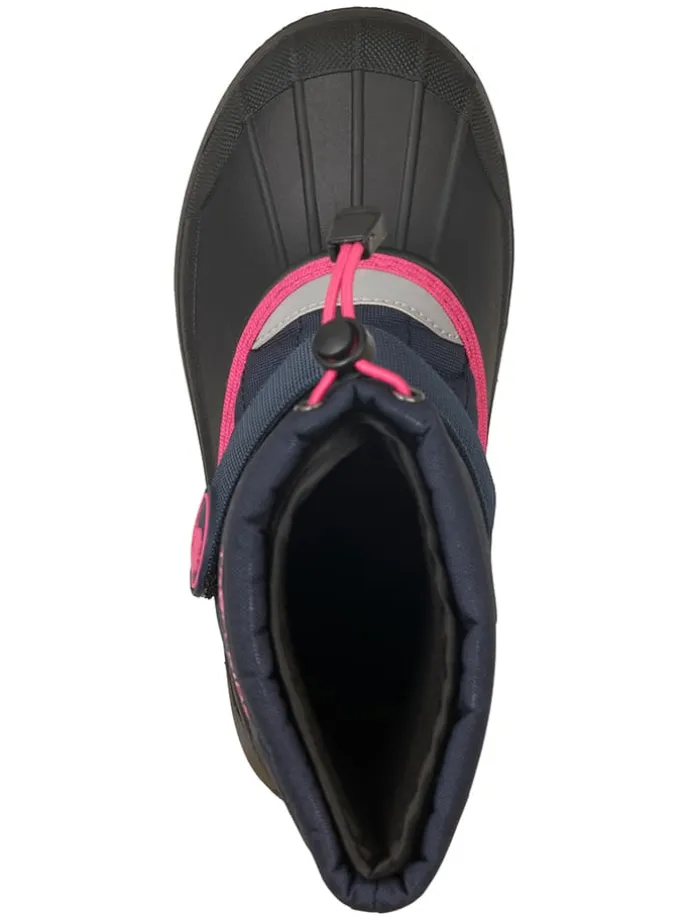 Winterboots "Telemark Winter Boots PRO" in Dunkelblau/ Pink