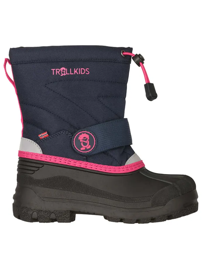 Winterboots "Telemark Winter Boots PRO" in Dunkelblau/ Pink