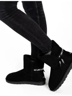 Winterboots "Zeek" in Schwarz