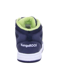 Winterschuhe in dark navy/lime