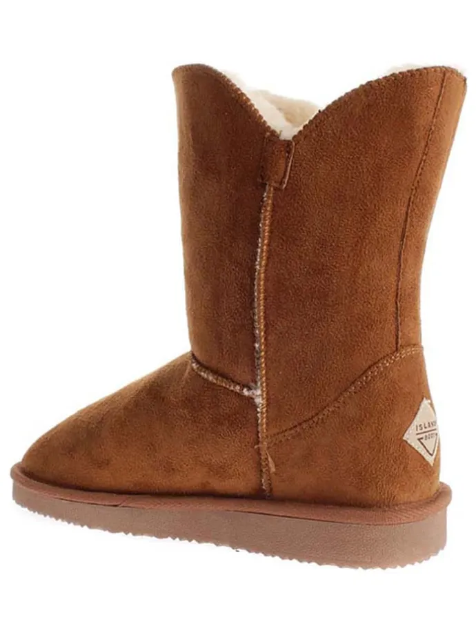 Winterstiefel "Adeline" in Hellbraun