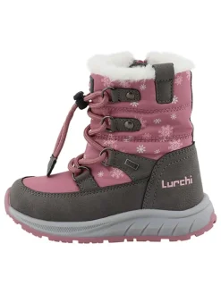 Winterstiefel "Aria" in Rosa/ Grau