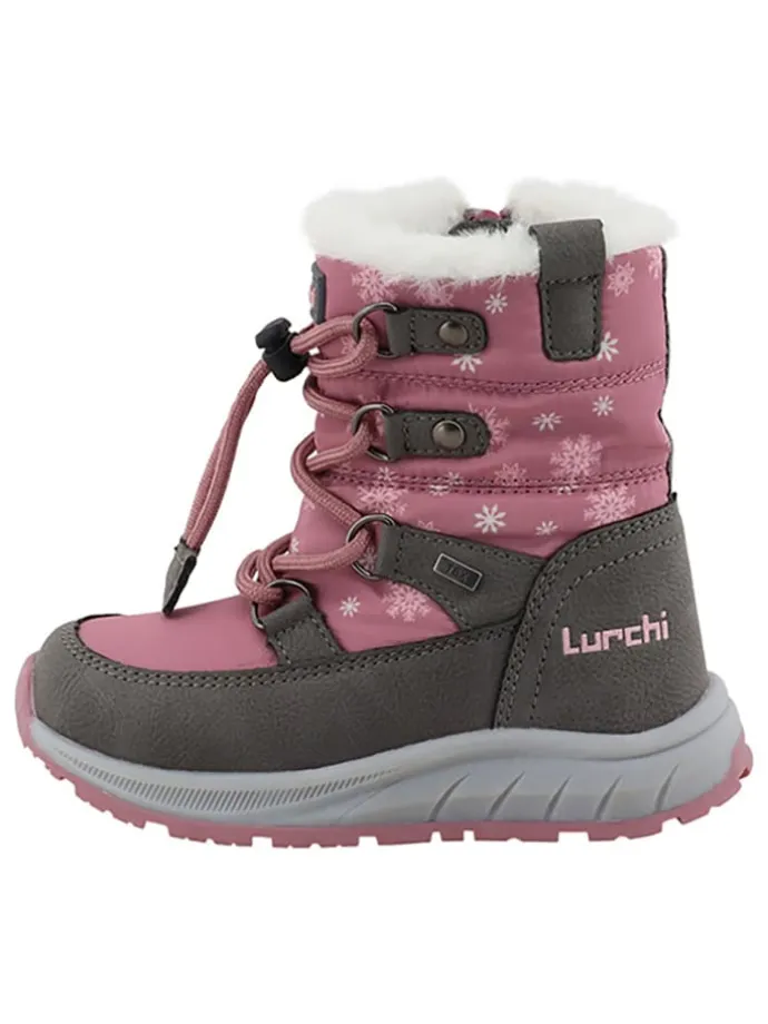 Winterstiefel "Aria" in Rosa/ Grau