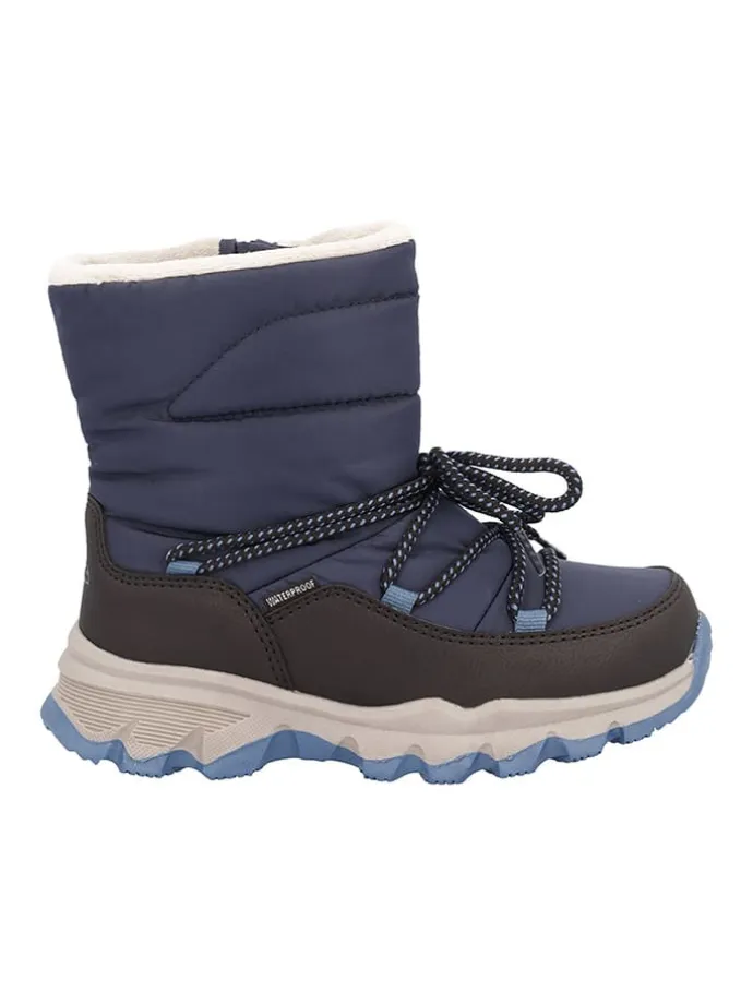 Winterstiefel "Catay" in Dunkelblau/ Schwarz