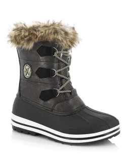 Winterstiefel "Diana" in Schwarz