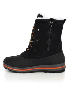 Winterstiefel "Hugo" in Schwarz