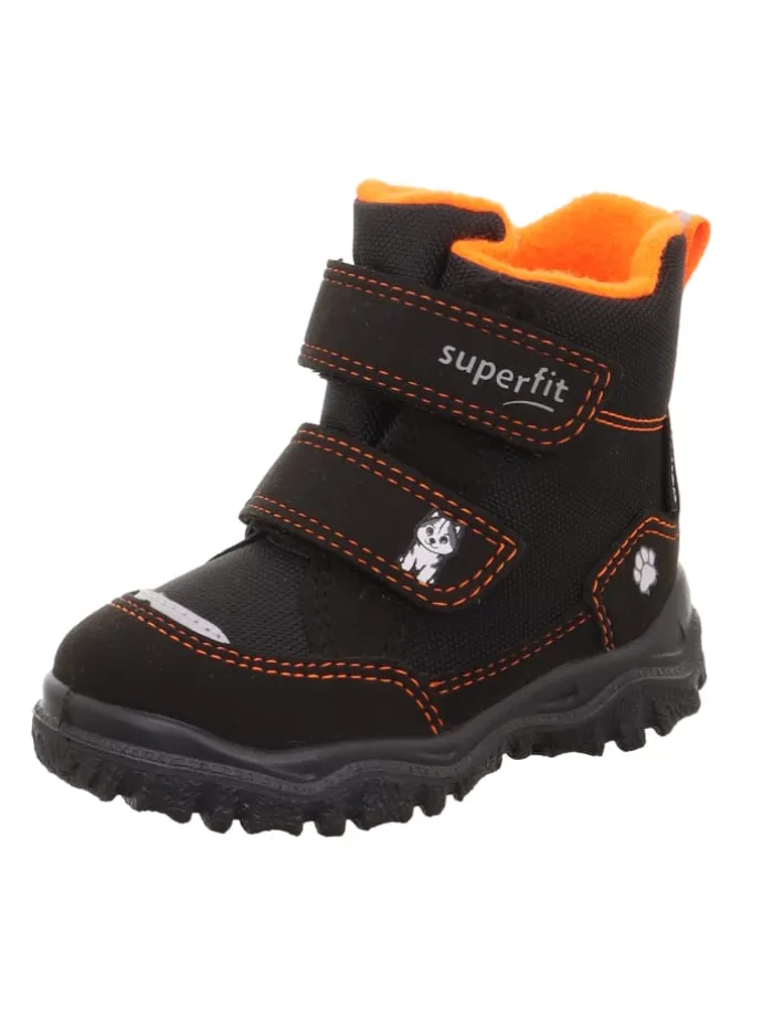 Winterstiefel HUSKY1 in Schwarz/Orange