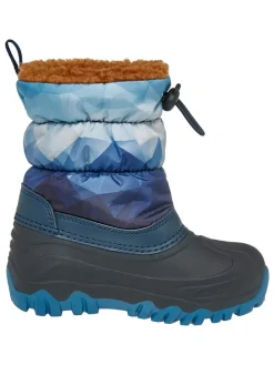 Winterstiefel in Blau