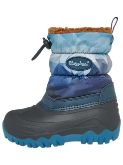 Winterstiefel in Blau