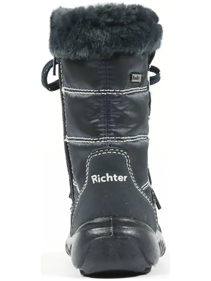 Winterstiefel in Dunkelblau