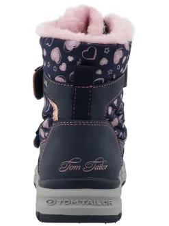 Winterstiefel in Dunkelblau