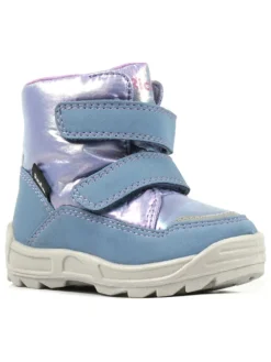 Winterstiefel in Hellblau