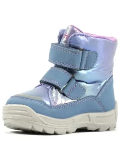 Winterstiefel in Hellblau