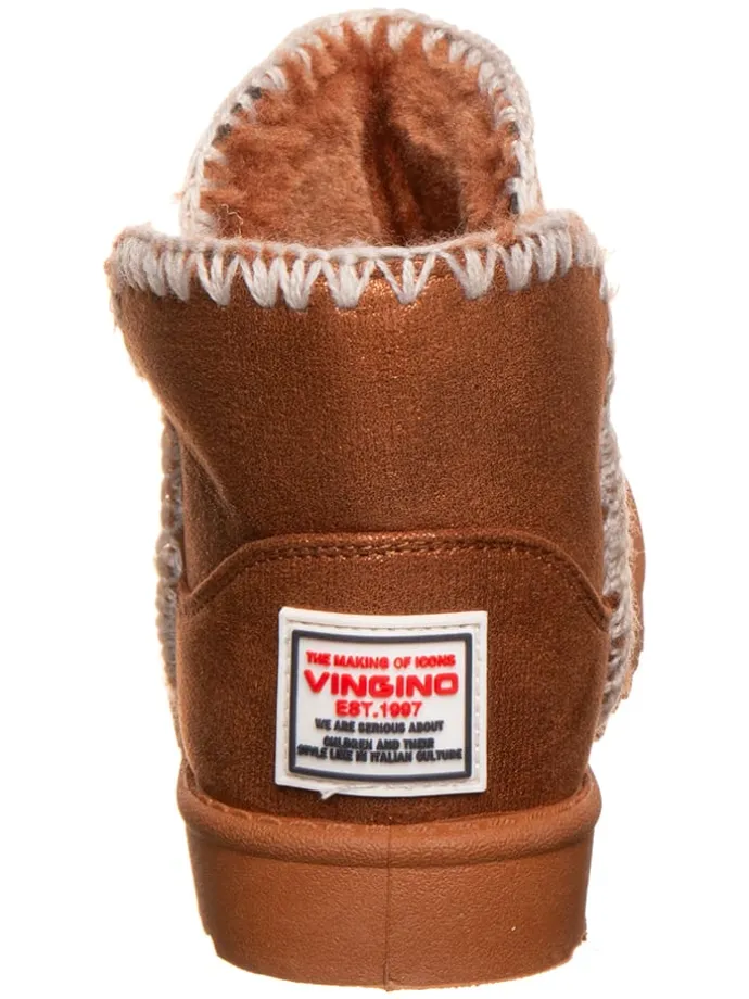 Winterstiefel in Hellbraun