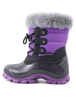 Winterstiefel in Lila