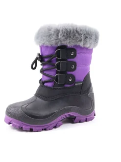 Winterstiefel in Lila