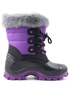 Winterstiefel in Lila