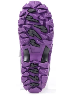 Winterstiefel in Lila