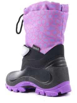 Winterstiefel in Lila