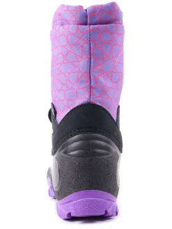 Winterstiefel in Lila