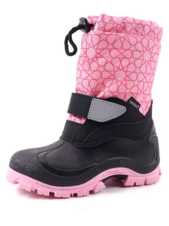 Winterstiefel in Rosa