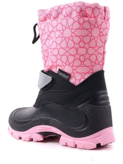 Winterstiefel in Rosa