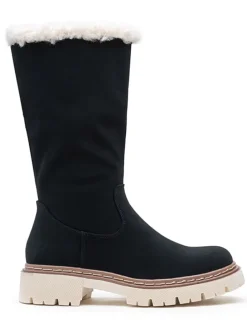 Winterstiefel in Schwarz